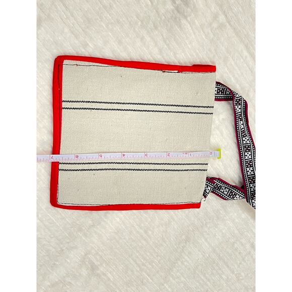 Handmade Crossbody Pouch Purse Hand Embroidered Stitched Boho Bag - Picture 8 of 8